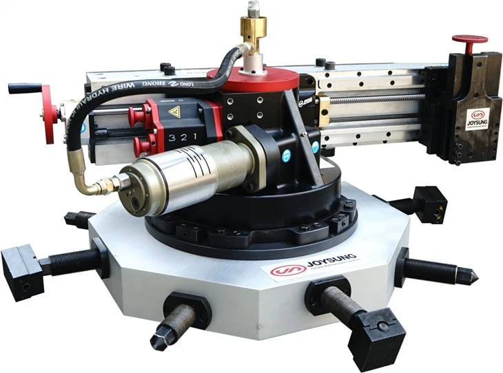 Portable Flange Facing Machine JOYSUNG FDG1650 Range Up To 65 Inches High Efficiency Lightweight On Site