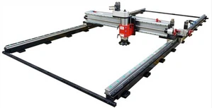 Μηχανή φρέζας CNC υψηλής ευελιξίας και ακρίβειας LMD4000 Line and Gantry Machining για επί τόπου στην Ασία